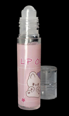 LILLYAMOR HD Magic Glossy Lip Roll-on Lip Gloss Long-Lasting Shine Set of 1(6 ml, Transparent)