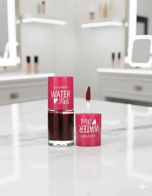 Divyaan Beauty Red Water Lip Tint LongLasting NonSticky Moisturizing Lip Glaze Lip Gloss(10 ml, red)