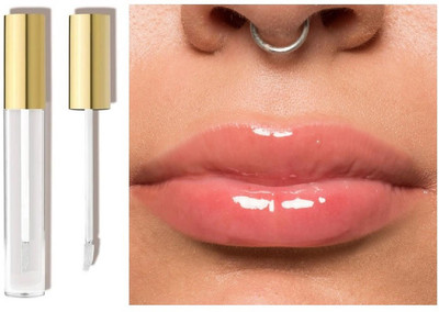 BLUEMERMAID STUNNING LOOK TRANSPARENT LIP GLOSS FOR GLOSSY LIPS(6 ml, MULTI COLOR)
