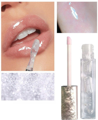 AMOSFIA New Super Shine Lip Gloss(6 ml, TRANSPARENT)