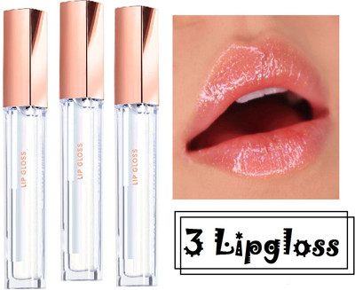 MYEONG Comfortable Best Waterproof Long Lasting Lipgloss(18 ml, Transparent)