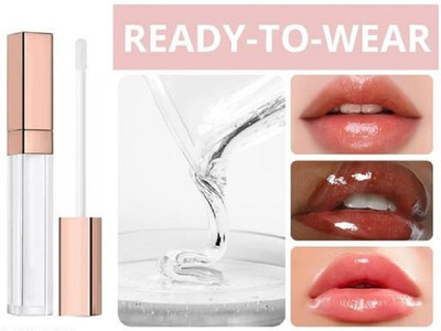 AMOSFIA Best High Glossy Finish | Non-sticky & Moisturizing(6 ml, TRANSPARENT)
