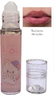 AMOSFIA Perfect Glossy Roll On Tinted Lip Care | For Dry & Chapped Lips(6 ml, TRANSPARENT)