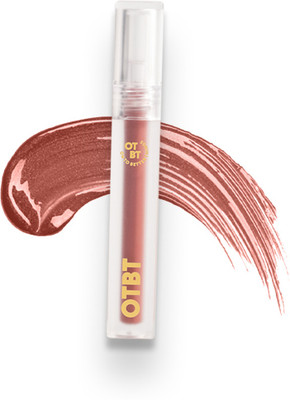 OTBT Fluttering Lip Gloss, Shade Warm Hazelnut, Hydrating & long lasting, 6 ml(6 ml, Warm Hazelnut)