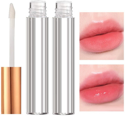 MYEONG High Shine Water Proof For Plumper Lip Gloss For All Skin tones(12 ml, Transparent)