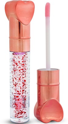 adbeni Glittery Lip Gloss, Advance Formula For Dry & Chapped Lips, Hydrating Lips(10 ml, Red Heart)