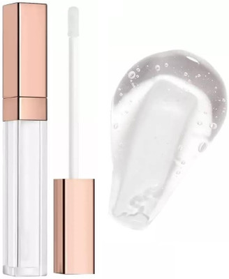 MYEONG Lip Gloss trendy & Soft Matte Shine Lip Glossy Finish Lips Makeup(6 ml, TRANSPARENT)