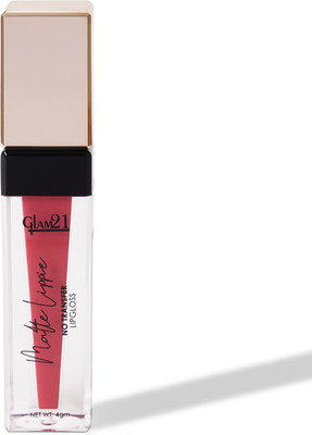 Glam21 Cosmetics Matte Lippie No Transfer Lip Gloss Lightweight Comfortable Creamy Formula(4 g, Buff)