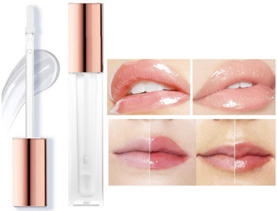 Arcanuy Shiny glossy finish water proof & long lasting lip gloss(6 ml, TRANSPARENT)