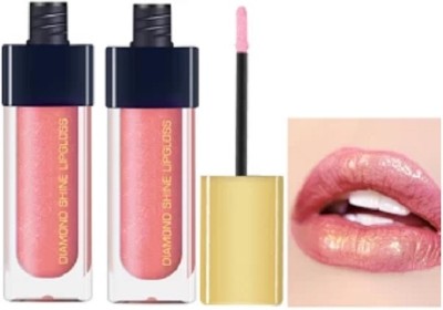 GABBU New Diamond Shine CANDY Lip Gloss , Glide-On Lipstick for Glossy Effect(12 ml, Glamour)