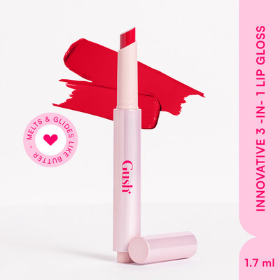 Gush Beauty Hybrid Gloss Butter Balm Stick - Luscious(1.7 g, Rich Fuchsia)