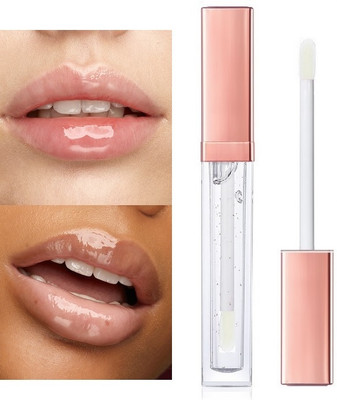 SILDUST SHINY LIP GLOSS HIGH PIGMENT FORMULA(6 ml, TRANSPARENT)