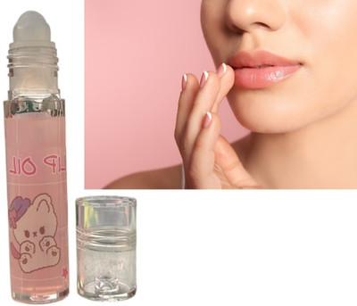 FELICECHIARA HD Matte Glossy Shine Lip Serum Roll On Gloss(10 ml, Transparent)