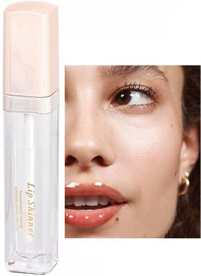 Yuency Metallic transparent longer stay liquid lip gloss(6 ml, transparent)