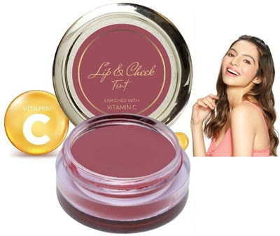 ADJD Soft Natural Glow Matte Lips & Cheek Tint Natural Blush for Women(10 g, RUST)