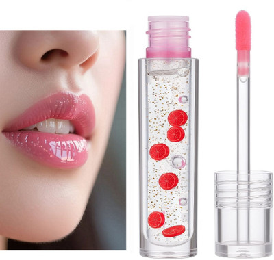 nuvya Hydrating Citrus Lip Oil with Soft Glow(8 ml, Pink)