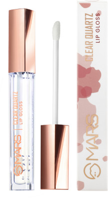 MARS Clear Quartz Lip Gloss | Moisturizing And Hydrating Lips(3 ml, Transparent)