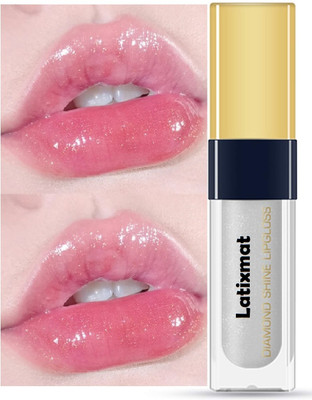 Latixmat High Shine Metallic Lip Shinner(6 ml, Transperant)