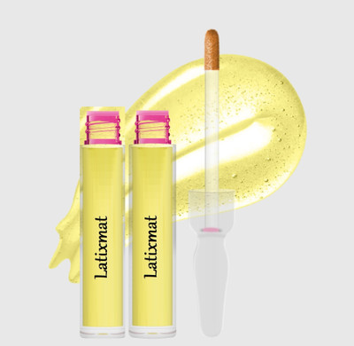 Latixmat lip tint combo lip gloss for women(4 g, pink)