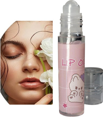 OLETSUN Lip care Soft Natural Lip Roll-on Lip Gloss Long-Lasting(8 g, Transparent)