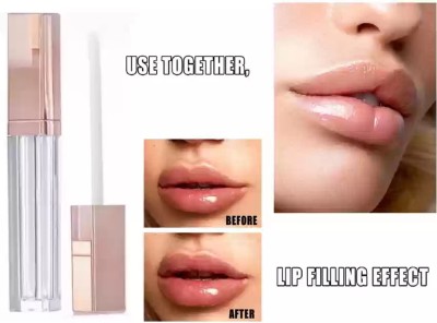 GABBU Trendy Lip Oil Lip Gloss Waterproof Long Lasting(6 ml, transperent)