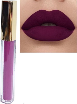 WECHARMERZ Matte Glossy Makeup Waterproof Liquid Lip gloss(5 ml, Purple)