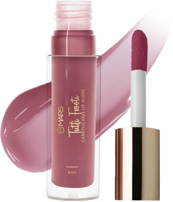 MARS Candylicious Coloured Lip Gloss | Hydrating | High Shine | Non-Sticky Lipgloss(4 ml, 02-TUTTI FROOTI)