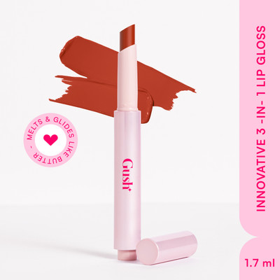 Gush Beauty Hybrid Gloss Butter Balm Stick - Pout(1.7 g, Warm Brown)