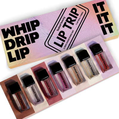 BAKED BEAUTY Lip Trip Lip Oils with Hydrating & Long Lasting Formula, Pack of 7(14 ml, Multicolor)