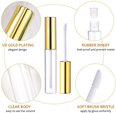 FELICECHIARA Lip Gloss I Lipgloss For Glossy Shiny(6 ml, TRANSPARENT)