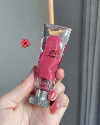 WOONGMI VELVET FINISH NEW GLOSS LIPSTICK FOR KISS PROOF(4 ml, PINK)