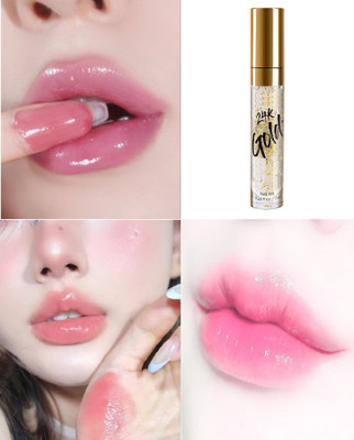 HUZURLU Non Sticky Long Lasting Light Weight Hydrating Lipgloss For All Skin Types(7 ml, TRANSPARENT)