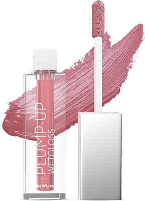 SWISS BEAUTY Plump-Up Wet Lip Gloss(2 ml, Mauve Muse)