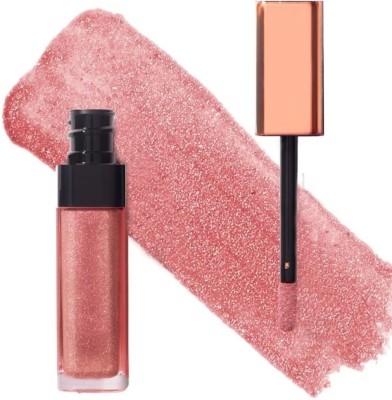 Latixmat Metallic Diamond Shine 3D Lipgloss(6 ml, Peach)