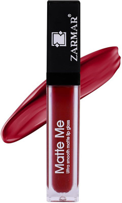 zarmar Matte Me Ultra Smooth Matte Lip Gloss Lightweight(6 ml, Long-Lasting Liquid Lip Color (Shade No.11)
