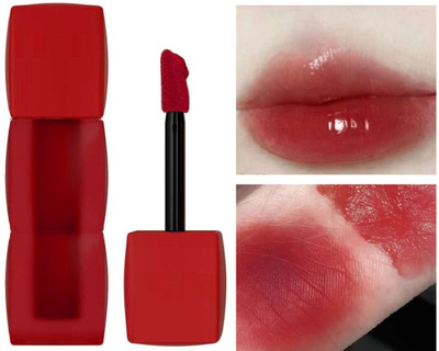 luzimaisa Korean Glossy Red Lip & Cheek Tint For Girls(5 ml, red)