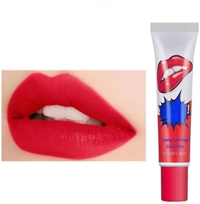 Latixmat Best Long Lasting Peel Off Lip Tint Mask(15 g, CHERRY RED)