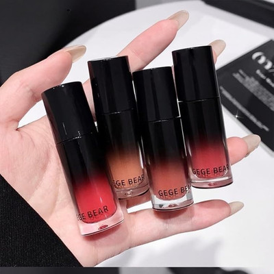 Gege Bear Velvet Tint Set A | 2-in-1 Lip & Cheek Color with Blurring Matte Finish(2.5 g, SHADES-01,02&04))