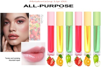 LILLYAMOR New Hydrating Glossy Transparent Lip Oil, Plumping Lip(10.8 g, PINK)