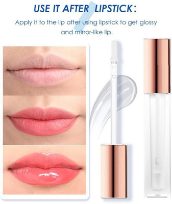 tanvi27 Waterproof shiny look Plumper Lip Gloss Long Lasting(6 ml, transparent)