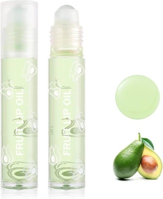 WOONGMI Moisturized And Plumper Lip Care Hydrating Roll-on Fruit Lip Oil Balm.(2 ml, Transparent)