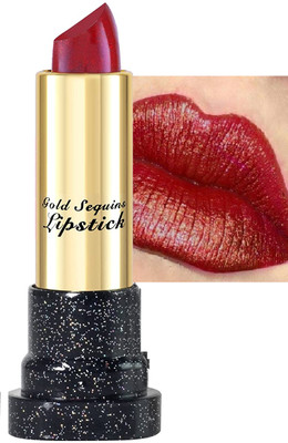 THTC Non Transfer, Matte Finish Glitter Lipstick(MAROON, 3.6 ml)