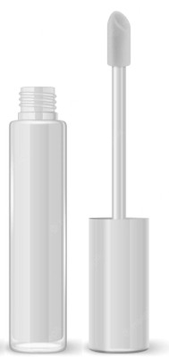 MYEONG white cap transparent bottle white lip gloss(6 ml, Transparent)