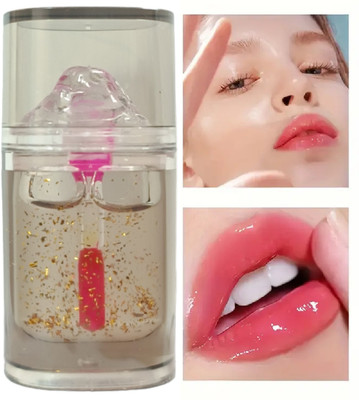 GABBU Lip Stain Tint, Rose Lip Gloss Moisturizing Blush Tinted(8 ml, RED)