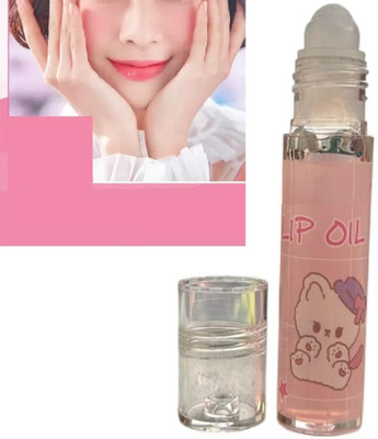 FELICECHIARA 3D Roll-On Lip Oil – Smooth Gloss with Easy Application(10 ml, Transparent)