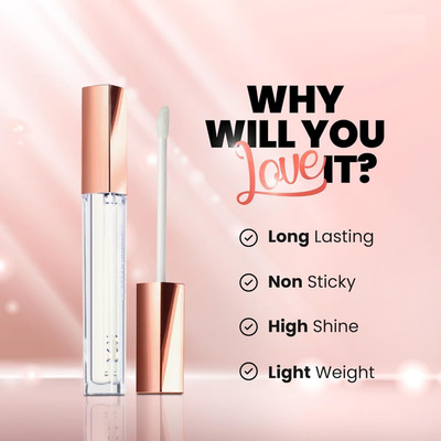 SEUNG perfect shiny glossy lips lip gel lip gloss(6 ml, CLEAR)