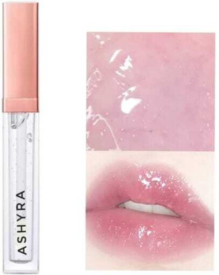 Ashyra Crystal Clear High-Shine Lip Gloss – Ultra Hydrating and Non-Sticky (Pack of 1)(5 ml, Natural)