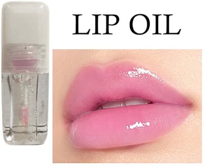 Latixmat Lip Gloss Mask Long Lasting Waterproof(3 ml, Transparent)