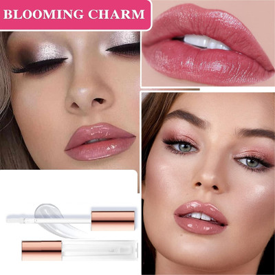 AMOSFIA Transparent lipgloss High Shine | Lightweight Weight & Comfortable Lipgloss(6 ml, TRANSPARENT)