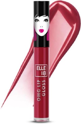 ELLE 18 OMG LipGloss Ros all day 2.5ml(2.5 ml, Roseallday)